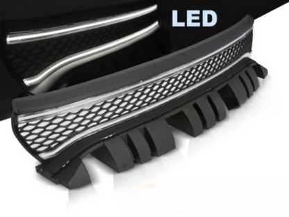💕GRIGLIA NERA con LED per DODGE CHARGER 14-23💕
