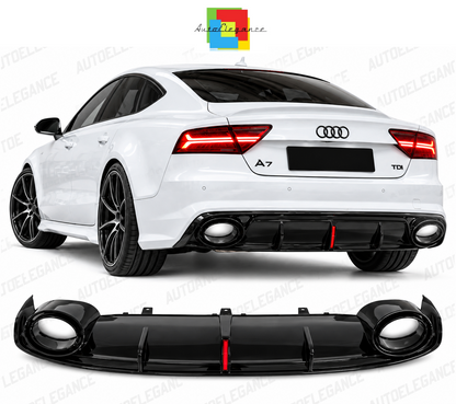 ART.5249 DIFFUSORI ADATTO PER  AUDI A7 (4G) 10-14 SPORTBACK