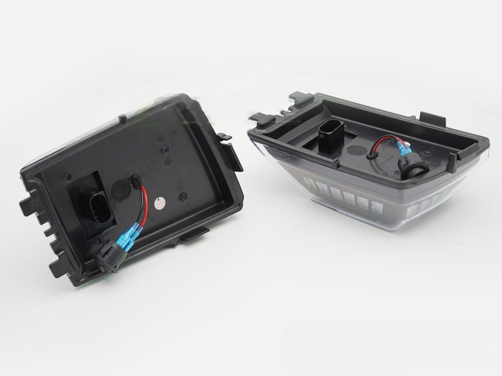 🤩FARI ANTERIORI A LED NERI SEQ ADATTO PER MERCEDES G-KLASA W464 18-🤩