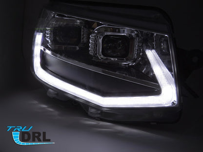 🤩FARI Anteriori A LED TUBO LUCE NERI DRL SEQ adatti per VW T6 15-19🤩