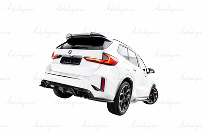 🔥ART.9598 SPLITTER POSTERIORE (CON BARRE VERTICALI) PER BMW X1 M35i U11🔥