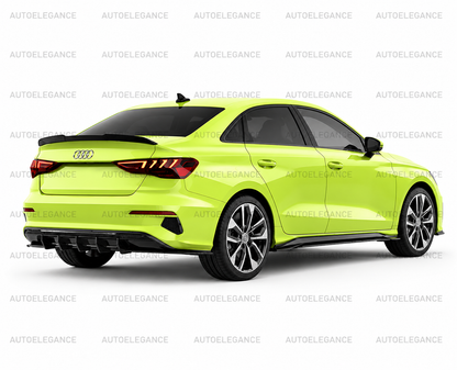 💫ART.2330  DIFFUSORE AUDI A3 8Y SEDAN SPORTBACK PRE FACELIFT 2020-2024💫