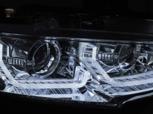 💕FARI A LED CROMATI DRL SEQ per HONDA CIVIC X 16-21💕