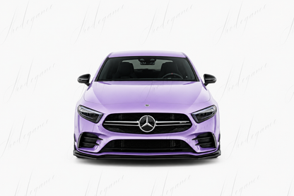 🔥ART.0066 SPLITTER ADATTO PER MERCEDES CLASSE A W177 AMG NERO LUCIDO🔥
