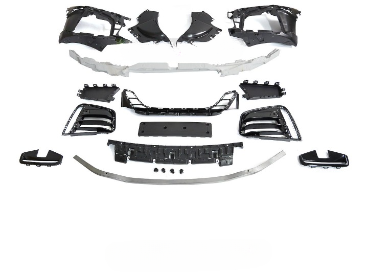 💫ART.5812 PARAURTI ANTERIORE SPORT STYLE PDC per BMW G22 G23 2020+ 💫