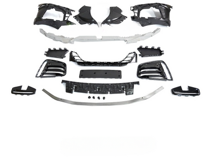 💫ART.5812 PARAURTI ANTERIORE SPORT STYLE PDC per BMW G22 G23 2020+ 💫