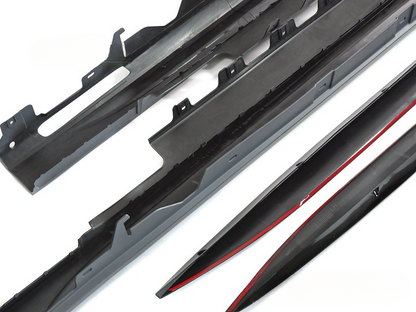 💫ART.5816 MINIGONNE LATERALI STILE PERFORMANCE per BMW G22 G23 2020+💫