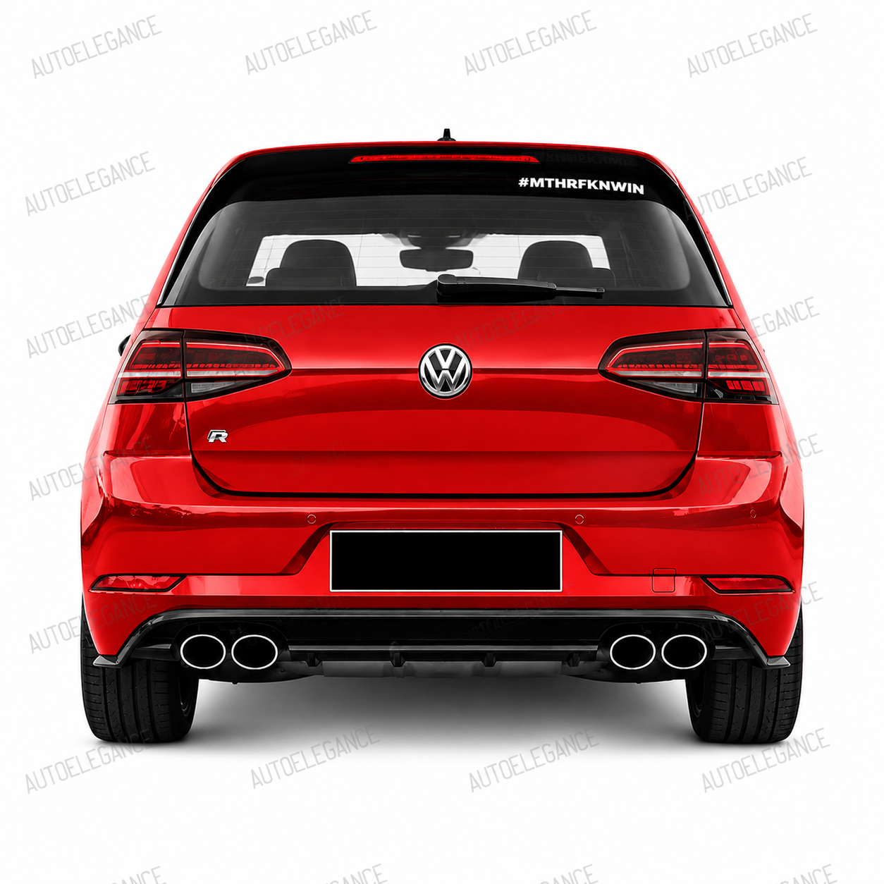 💕ART.0348 DIFFUSORE VW GOLF 7.5 2+2 NERO LUCIDO 💕