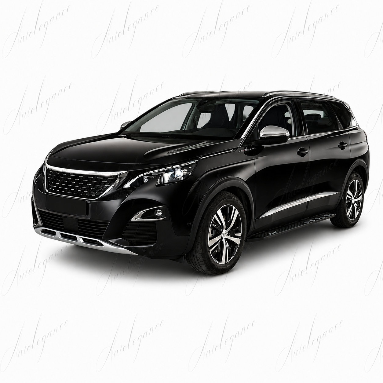 🔥ART.9720 PEDANE LATERALI STILE OE NERO ADATTO PER PEUGEOT 5008 2017-2024🔥