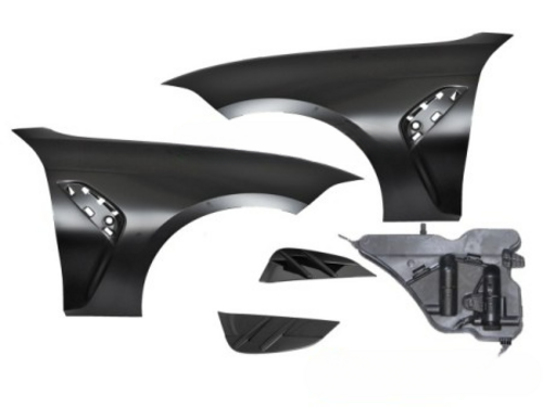 💕PARAFANGHI SPORT STYLE CON PRESA D'ARIA LATERALE NERO atto per BMW G20 G21 1💕