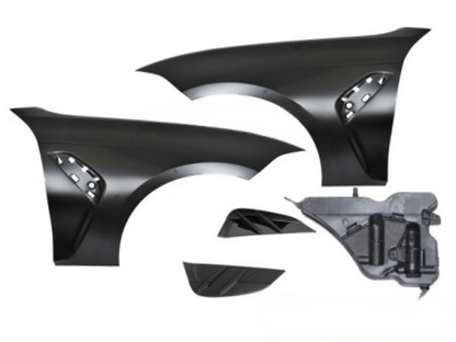 💕PARAFANGHI SPORT STYLE CON PRESA D'ARIA LATERALE NERO atto per BMW G20 G21 1💕
