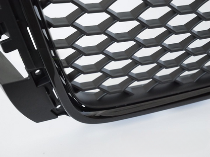 💫ART.6013 GRIGLIA SPORTIVA NERA LUCIDA PDC per AUDI A3 2008-2012💫