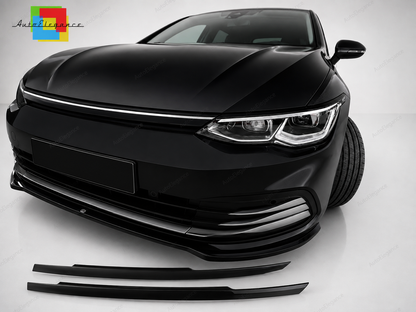 👉Sopracciglia Fari Anteriori Plastica Lucida per VW Golf MK8 (2019+)👈