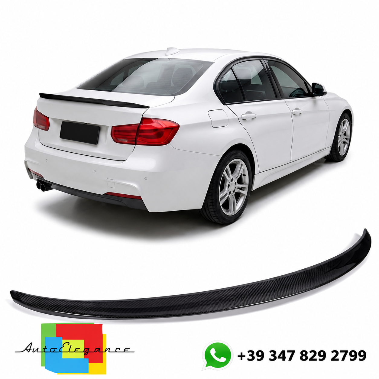 SPLITTER SUITABLE FOR VW GOLF 8 GTI GTD RLINE LOOK GLOSSY BLACK SPORTY DESIGN 