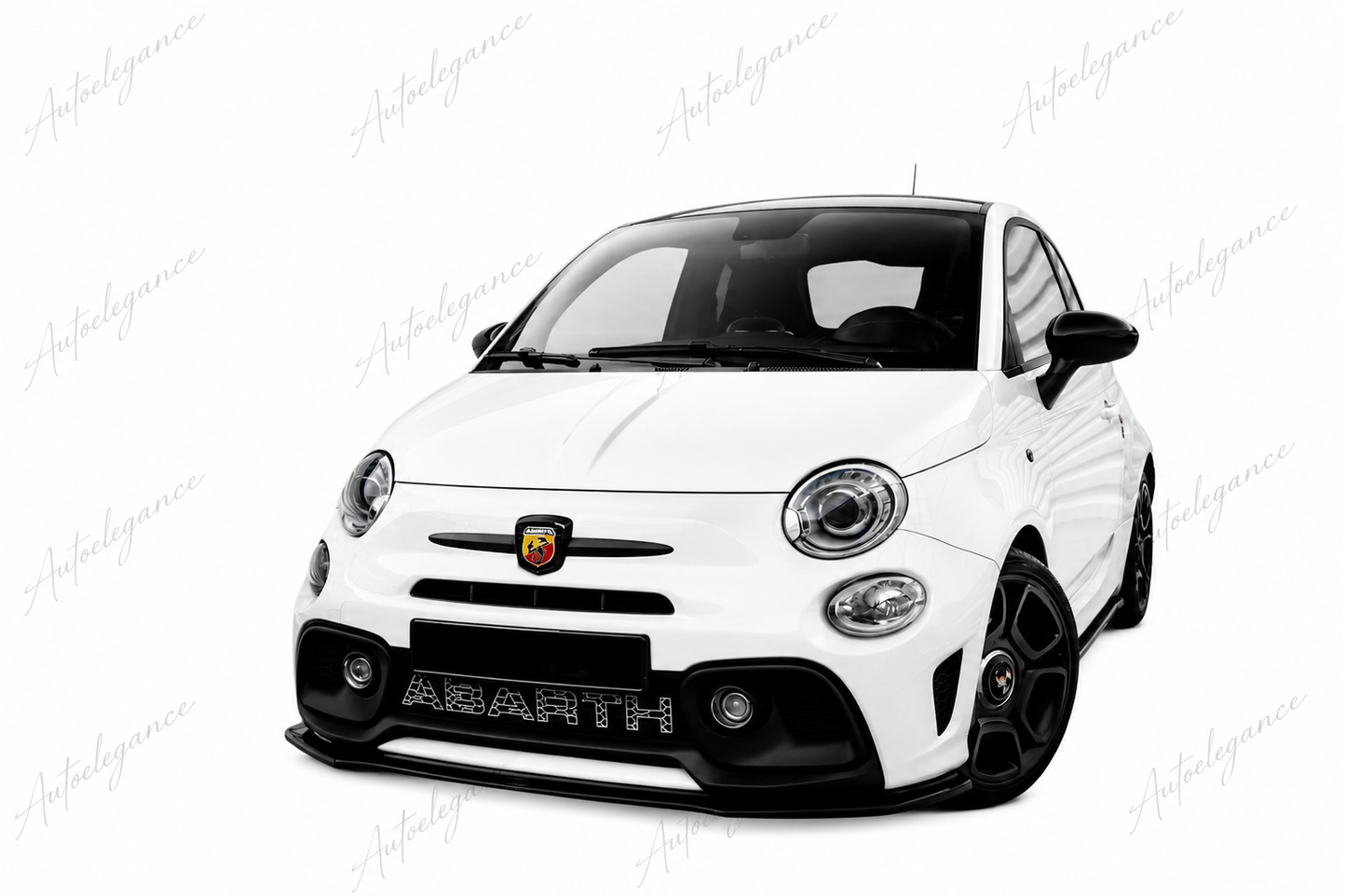 🔥SPLITTER ANTERIORE ADATTO PER ABARTH 595 Mk1 FACELIFT🔥
