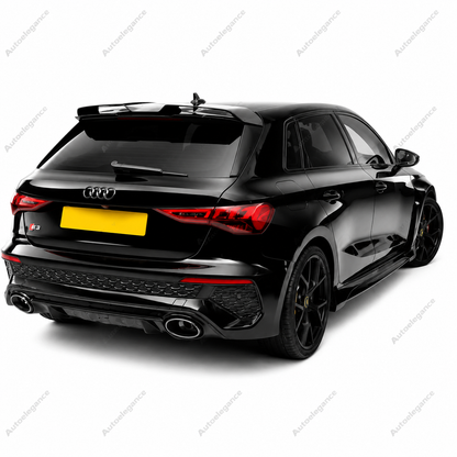 🔥ART.9882 SPOILER TETTO PER AUDI A3 S3 RS3 8Y SPORTBACK NERO LUCIDO 2020+🔥