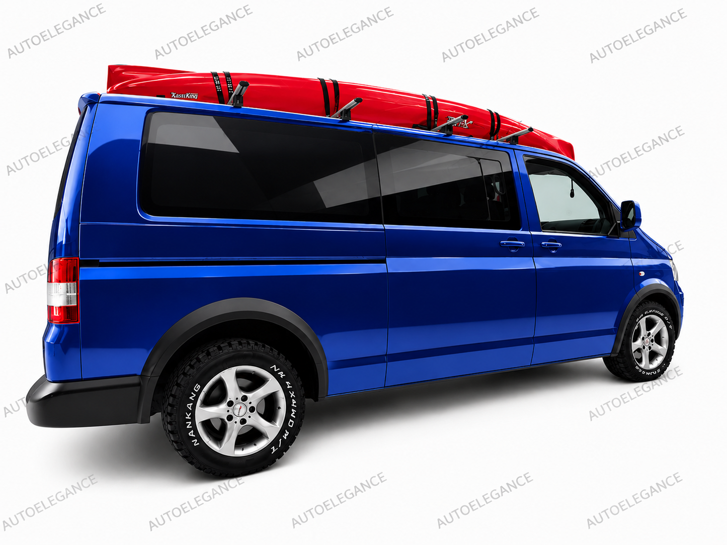 🔥0337 PARAFANGHI ADATTI PER VW TRANSPORTER T5 T5.1 2003-2015 NERO OPACO 🔥