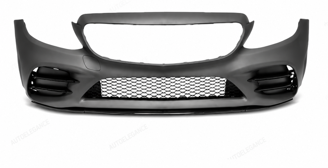 💕PARAURTI ANTERIORE MERCEDES CLASSE C W205 18-21 LOOK AMG💕