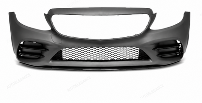 💕PARAURTI ANTERIORE MERCEDES CLASSE C W205 18-21 LOOK AMG💕