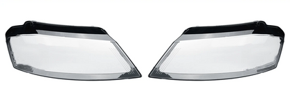 💫ART.8266 Copri Fari Trasparente Sinistro/Destro per Audi A3 8P S-line S3 RS3 2008+💫