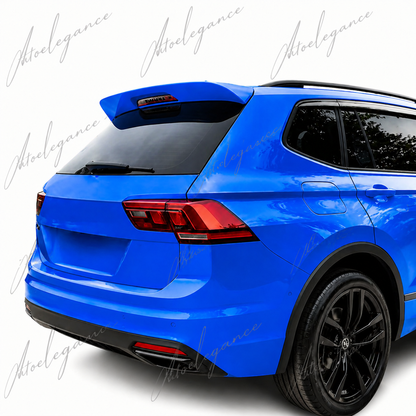 🔥ART.9728 SPOILER POSTERIORE PER TETTO VW TIGUAN NERO LUCIDO IN ABS / 16 -20🔥
