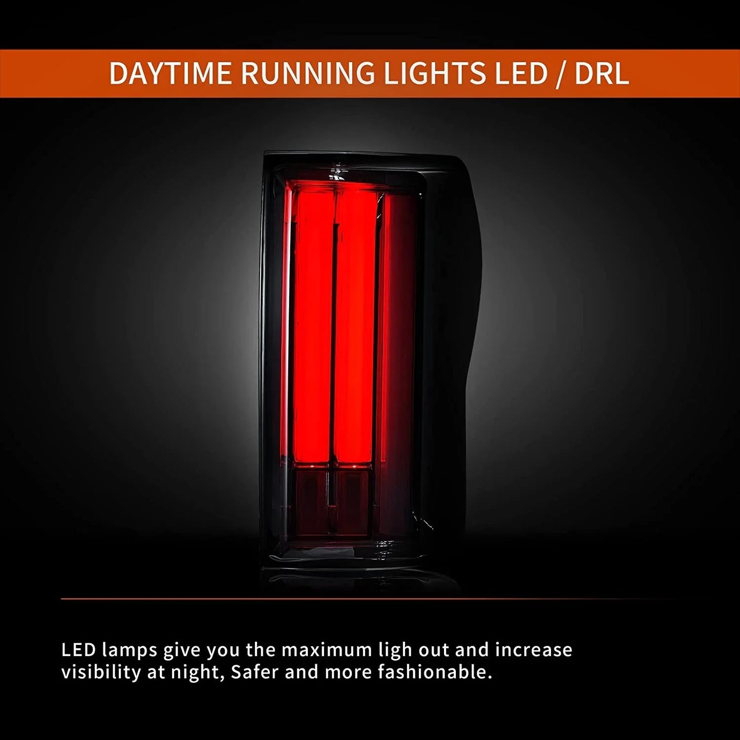 Luci posteriori fumé a LED per Toyota Tundra 2007-2013 con animazione di avvio