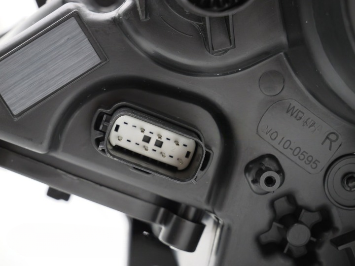 ART.2967  FARI ALLO XENO LED NERO adatto per FORD MUSTANG 14-17