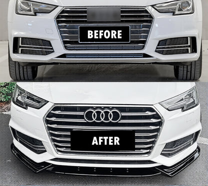 ART.7252  SPLITTER  AUDI A4 B9 Sline 2017- 2019