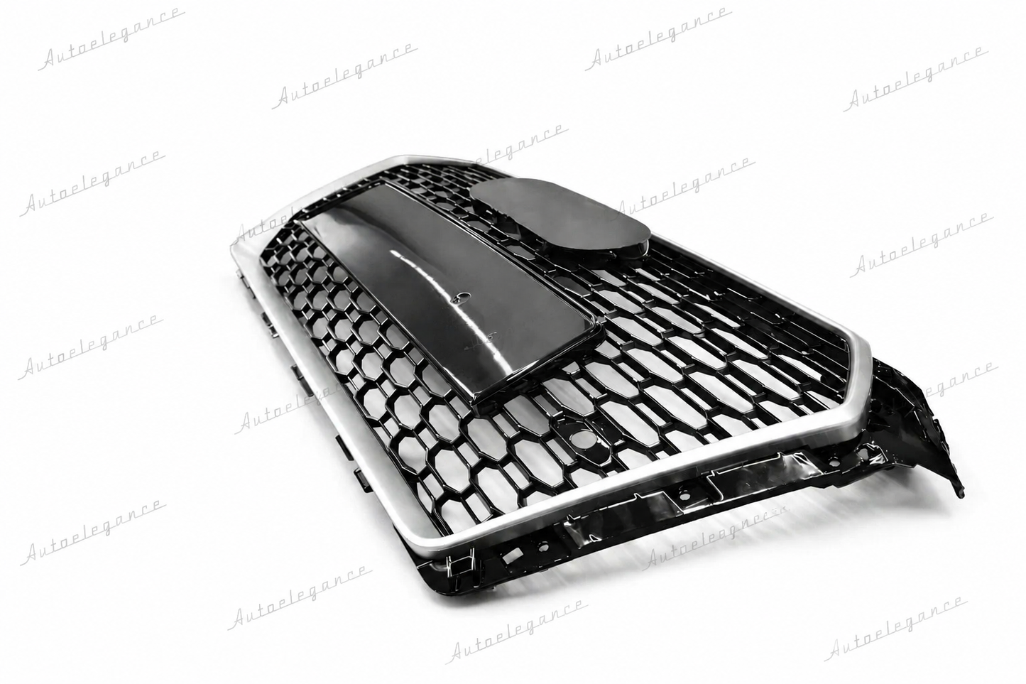 🔥ART.0602 GRIGLIA ADATTO PER AUDI  A4 B9 2015-2019 LOOK RS4 BORDO SATINATO🔥