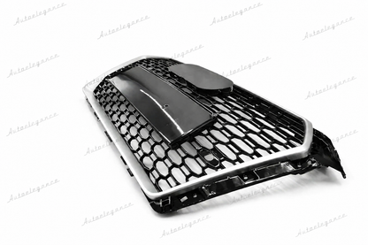 🔥ART.0602 GRIGLIA ADATTO PER AUDI  A4 B9 2015-2019 LOOK RS4 BORDO SATINATO🔥