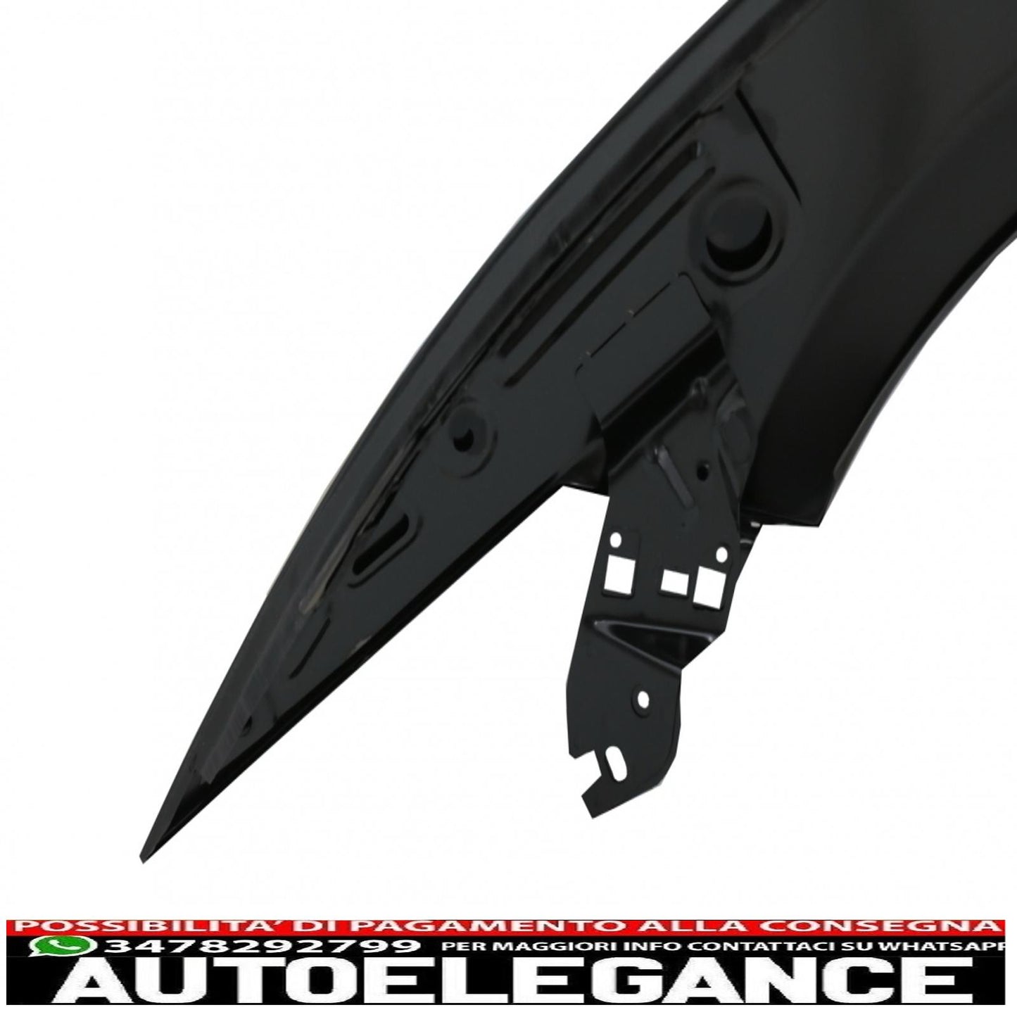 parafanghi anteriori adatti per ford mustang mk6 vi sesta generazione (2015-2017) design gt350