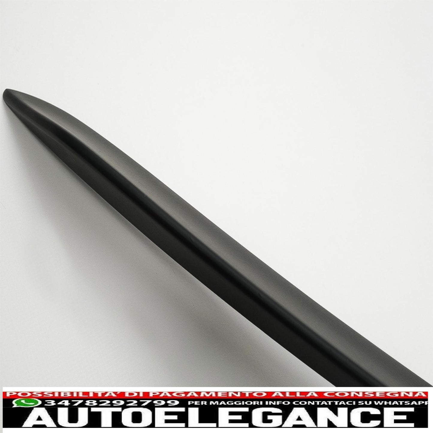 trunk spoiler suitable for mercedes e-class w213 (2016-up) matt black 