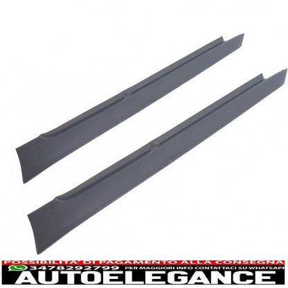 paraurti anteriore con minigonne laterali adatto per bmw serie 5 e60 e61 non-lci (2003-2007) m-technik design