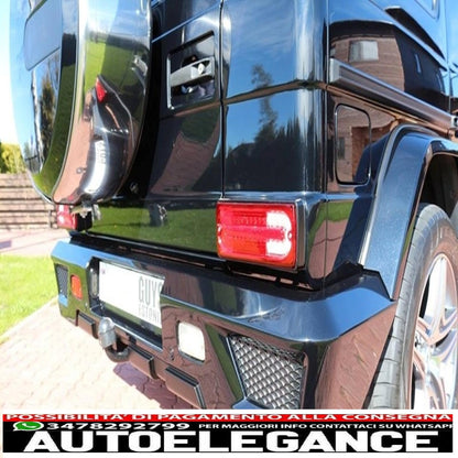 fanali posteriori full led adatti per mercedes classe g w463 (1989-2015) fumé