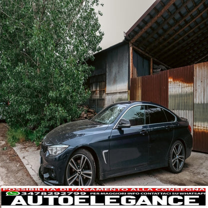 side skirts suitable for bmw 4 series f36 gran coupe (2013-2019) m4 design 