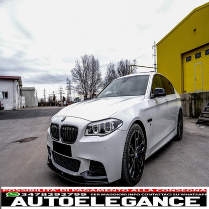 side skirts suitable for bmw 5 series f10 f11 sedan touring (2011-2017) m5 m-technik design 