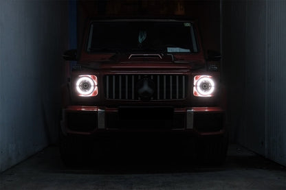 HEADLIGHTS SUITABLE FOR MERCEDES G CLASS W463 2007-2017 FULL LED LOOK LIFT