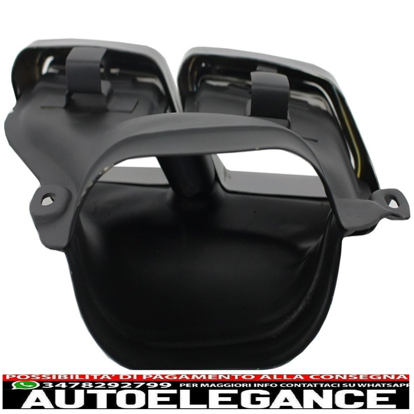 Exhaust muffler tips suitable for mercedes s class w222 e class w212 s212 facelift cls w218 sl class r231 e65 s65 sl65 design black edition