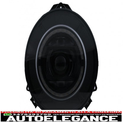 fari anteriori full led adatti per mercedes classe g w463 (2007-2017) design nero facelift 2018