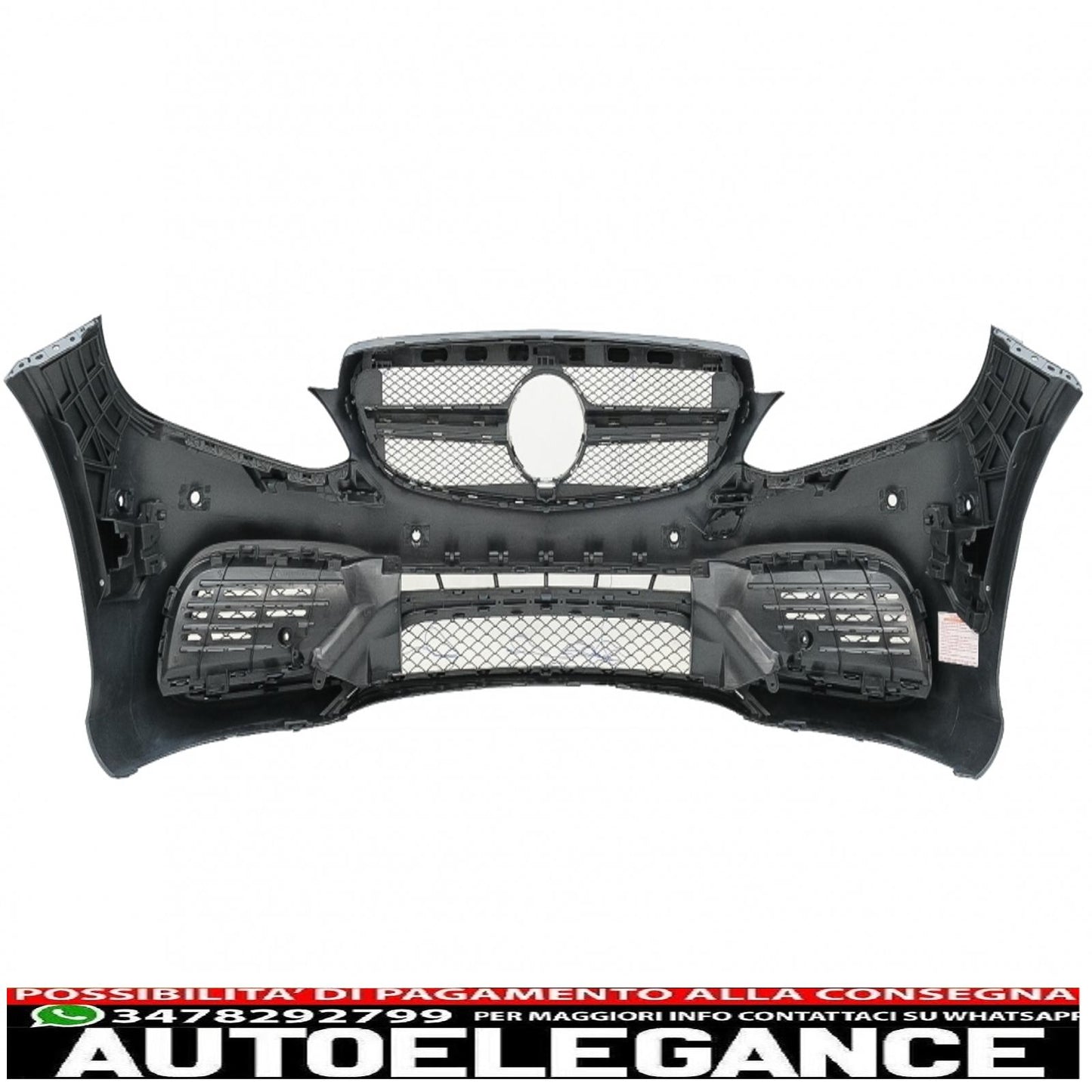complete body kit with black exhaust tips suitable for mercedes e-class w212 facelift (2013-2016) design e63 