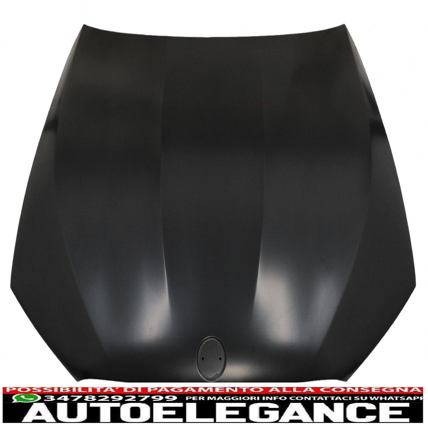 cofano cofano adatto per bmw serie 5 g30 berlina g31 touring g38 (2017-2019) m5 look AUTOELEGANCERICAMBI