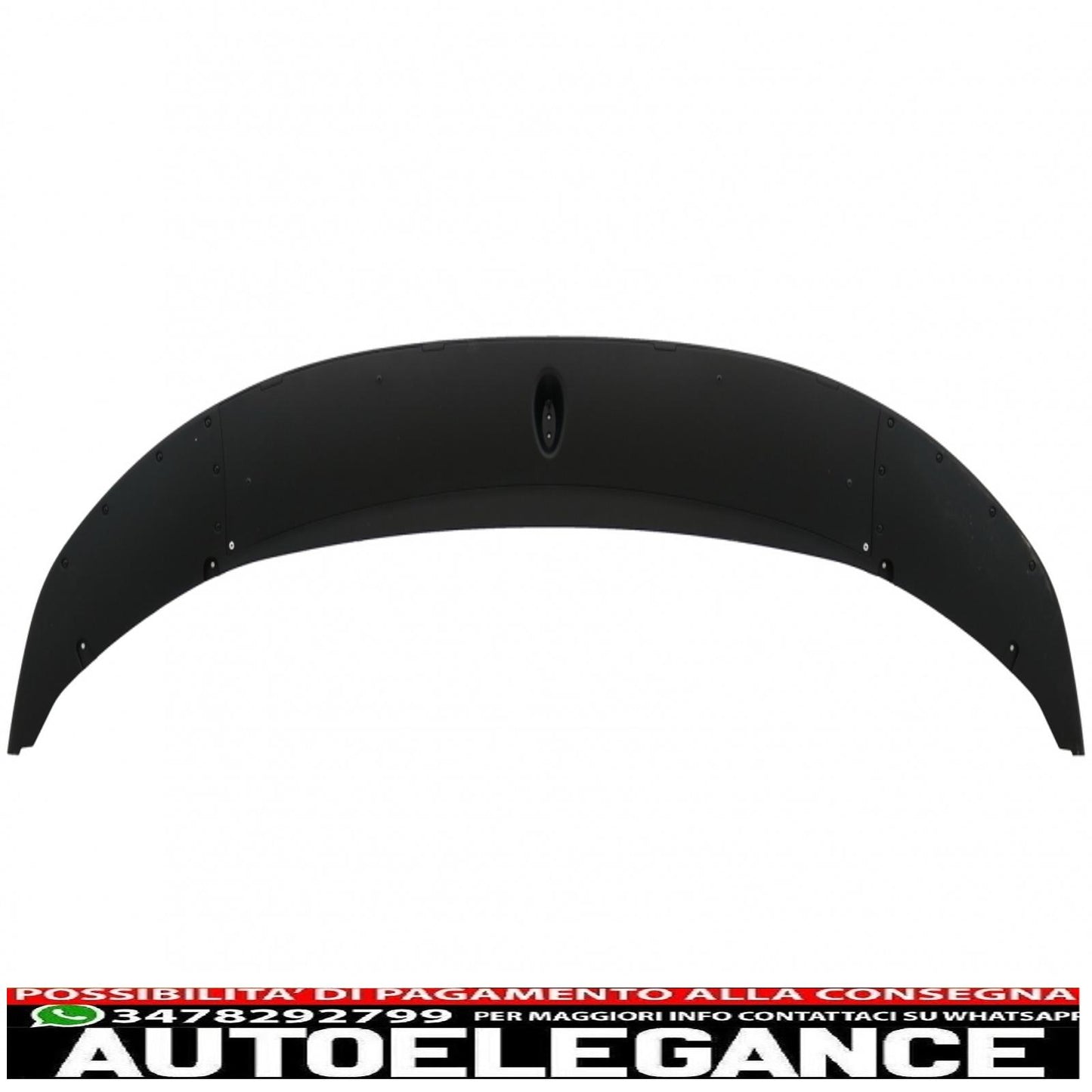 Front bumper spoiler lip suitable for bmw 5 series f10 f11 sedan touring (2011-2017) m-performance design matt black