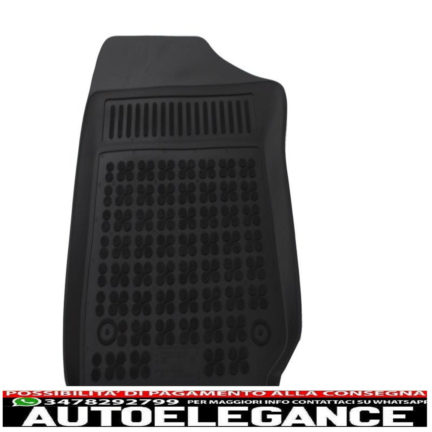 Black mat suitable for vw polo v 2009