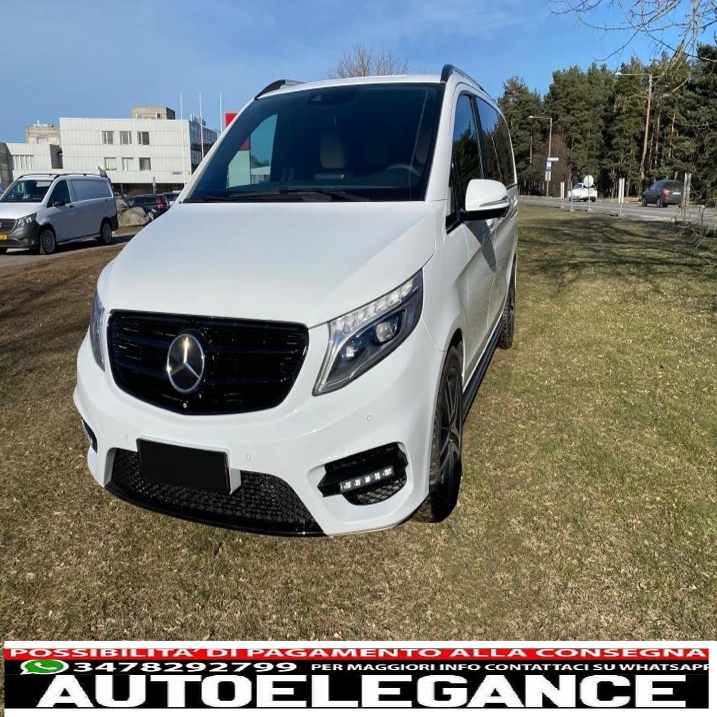 Complete body kit suitable for mercedes v-class w447 (2014-2019) 
