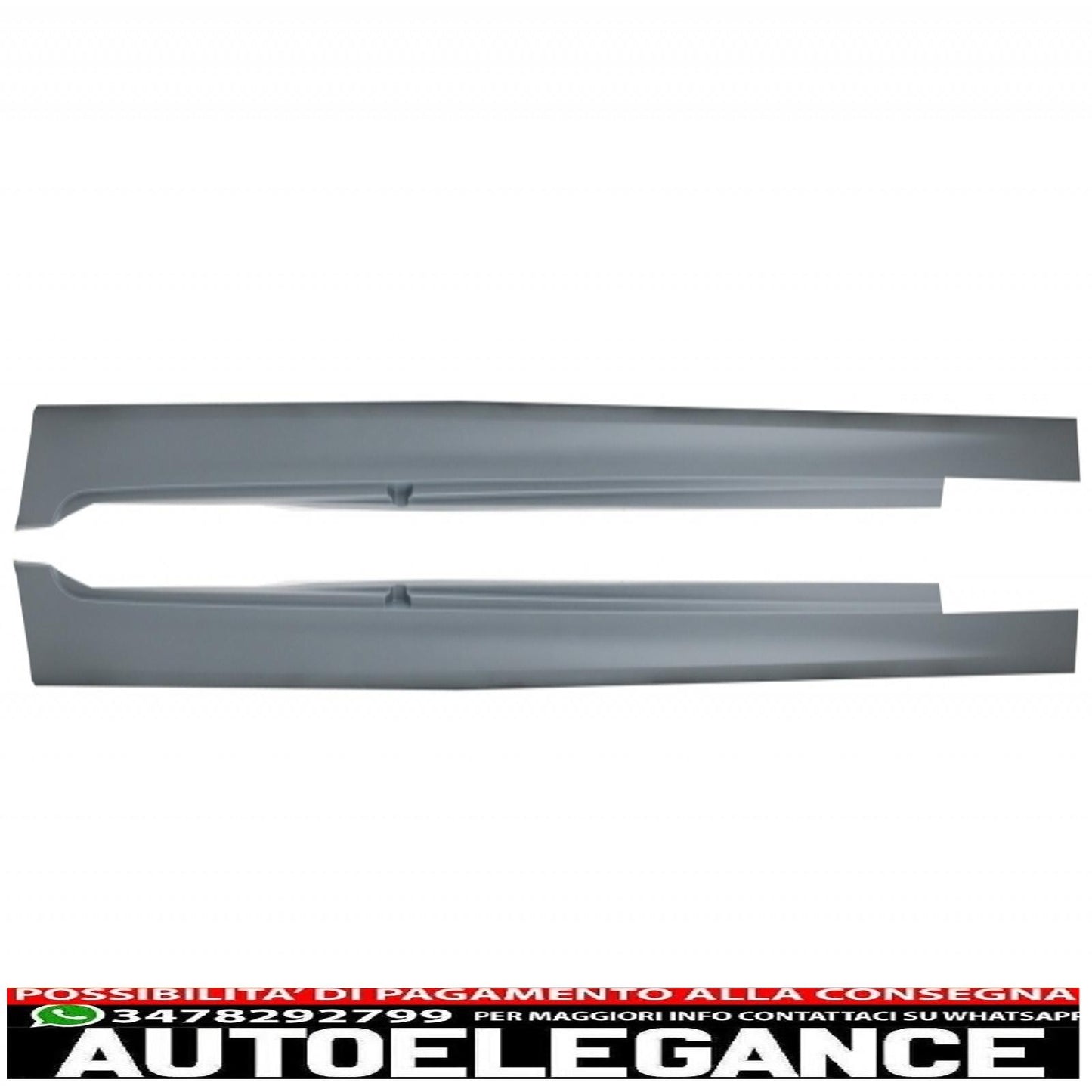 paraurti posteriore con minigonne laterali adatto per bmw serie 5 f10 (2011-2017) design m-technik