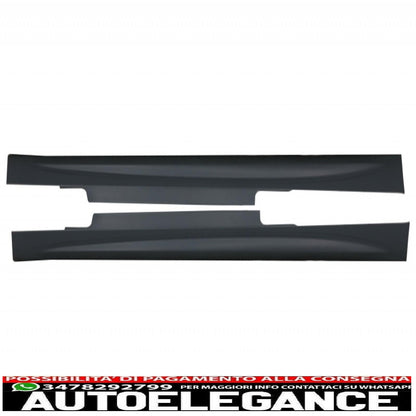 Complete body kit with matt black trunk spoiler suitable for BMW 4 Series F32 Coupe (2013-up) M-Performance design