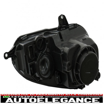 headlights suitable for vw golf 5 v (10.2003-2009) jetta (2005-2010) all black