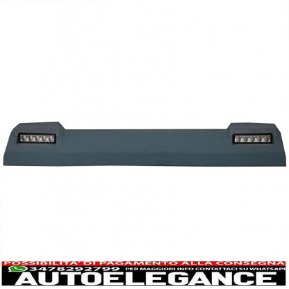 front roof spoiler suitable for mercedes g-class w463 (1989-2017) with dynamic led turn signals design 6x6