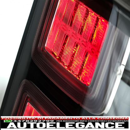 LED rear lights suitable for Ford Ranger (2012-2018) with dynamic sequential smoked indicators