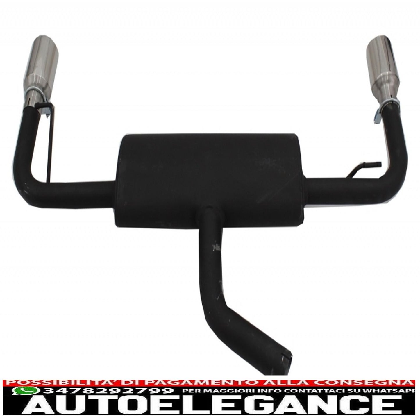 paraurti posteriore adatto per vw golf 6 vi (2008-2012) con impianto di scarico completo e fanali posteriori full led luci di svolta sequenziali dinamiche design gti